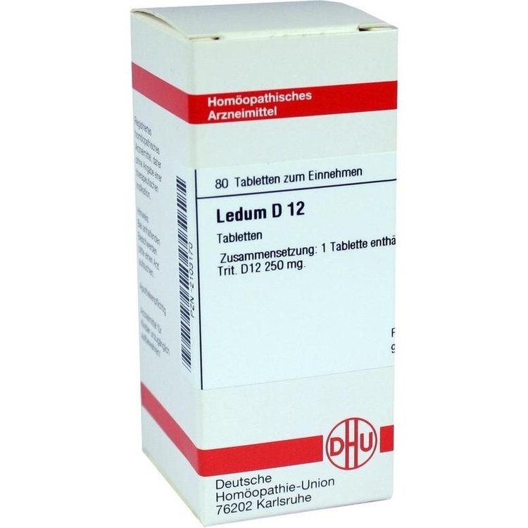 LEDUM D 12 Tabletten 80 St