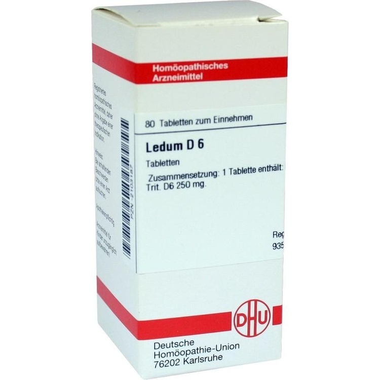 LEDUM D 6 Tabletten 80 St