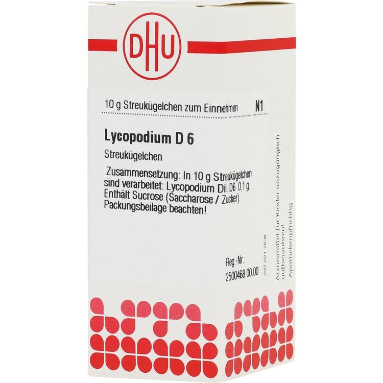 LYCOPODIUM D 6 Globuli 10 g