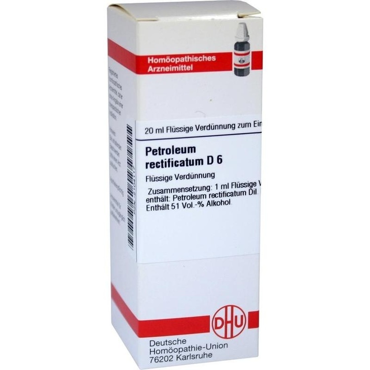 PETROLEUM RECTIFICATUM D 6 Dilution 20 ml