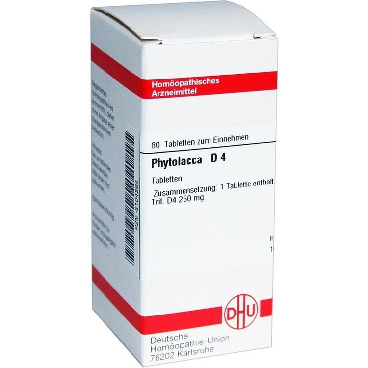 PHYTOLACCA D 4 Tabletten 80 St