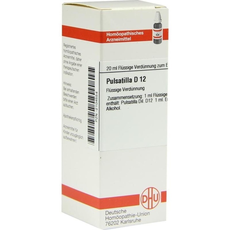 PULSATILLA D 12 Dilution 20 ml