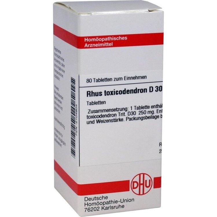 RHUS TOXICODENDRON D 30 Tabletten 80 St