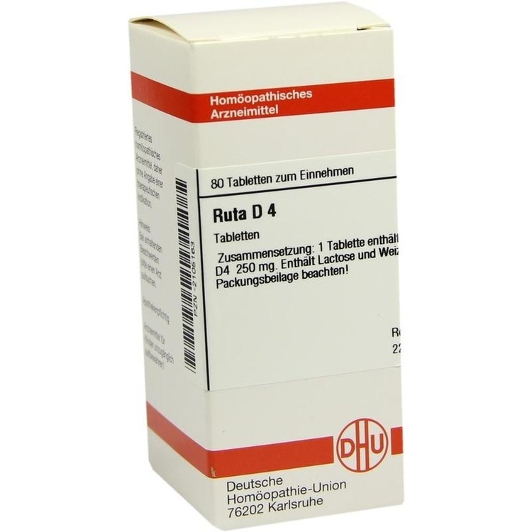 RUTA D 4 Tabletten 80 St