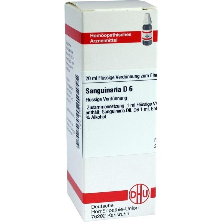 SANGUINARIA D 6 Dilution 20 ml