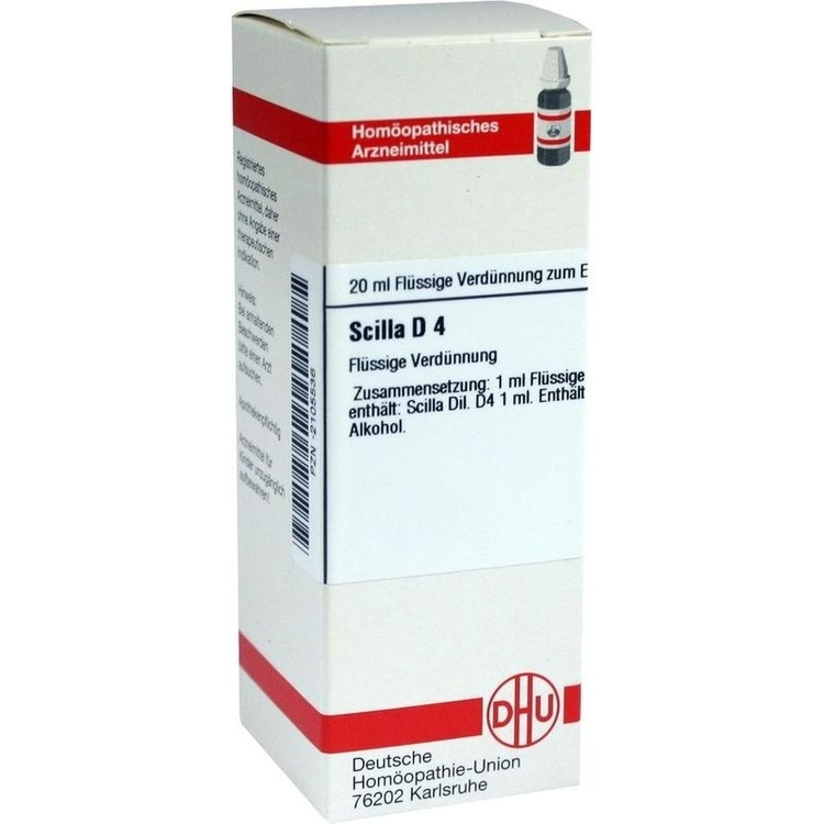 SCILLA D 4 Dilution 20 ml