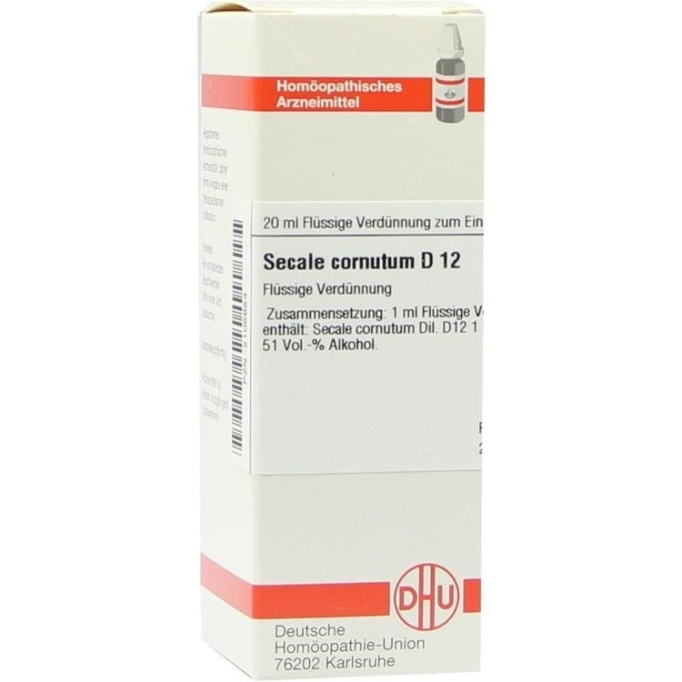 SECALE CORNUTUM D 12 Dilution 20 ml