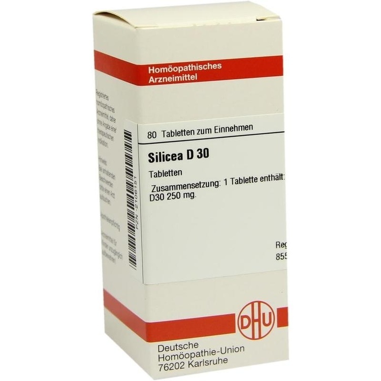 SILICEA D 30 Tabletten 80 St