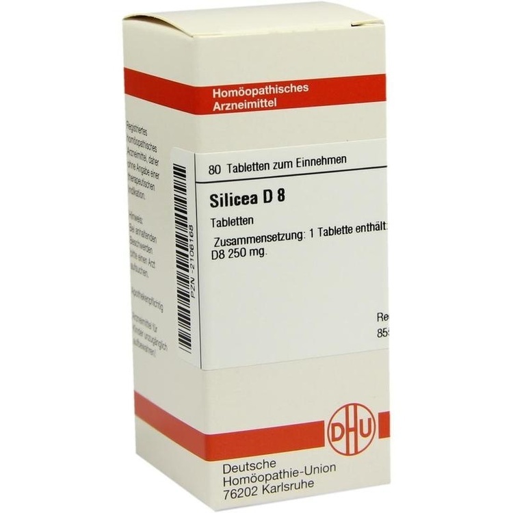 SILICEA D 8 Tabletten 80 St