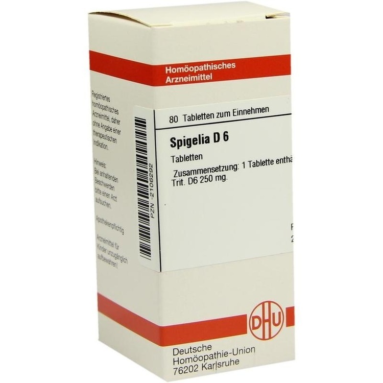 SPIGELIA D 6 Tabletten 80 St