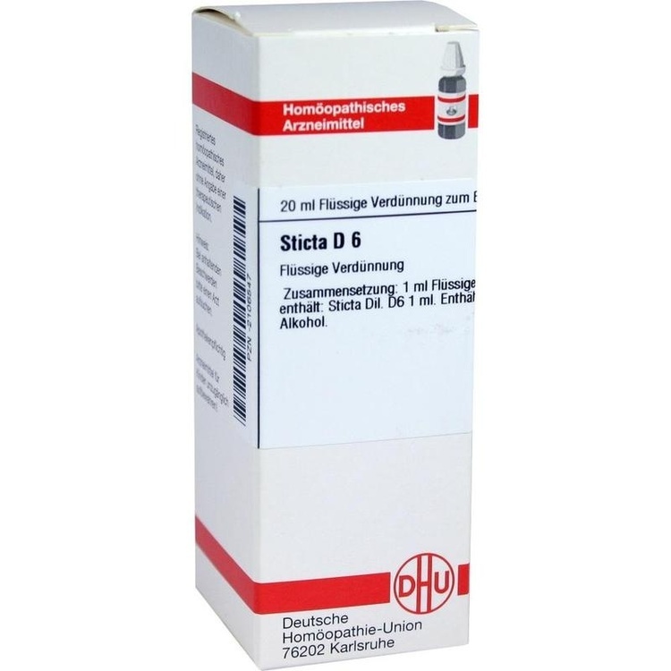 STICTA D 6 Dilution 20 ml