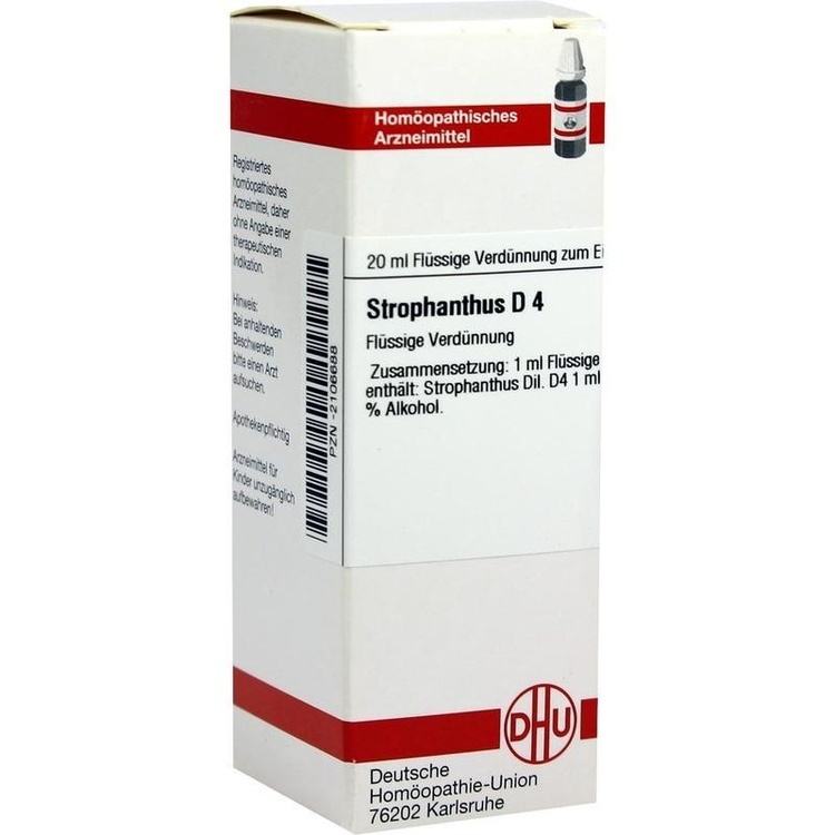 STROPHANTHUS D 4 Dilution 20 ml