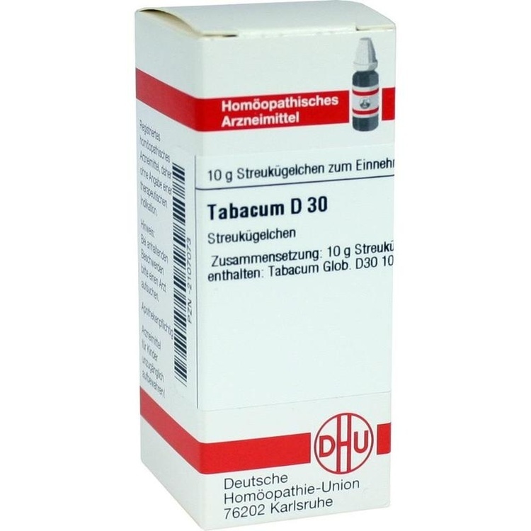 TABACUM D 30 Globuli 10 g