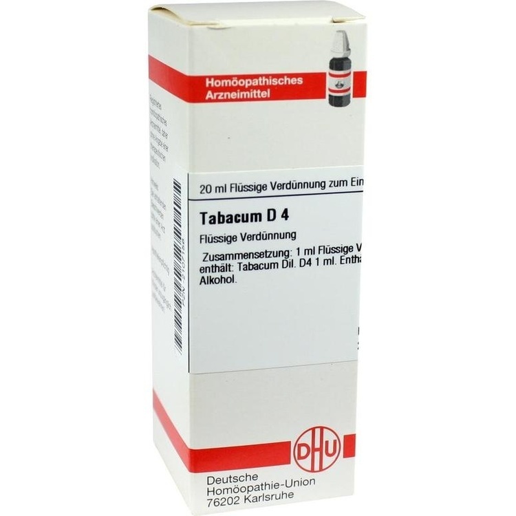 TABACUM D 4 Dilution 20 ml