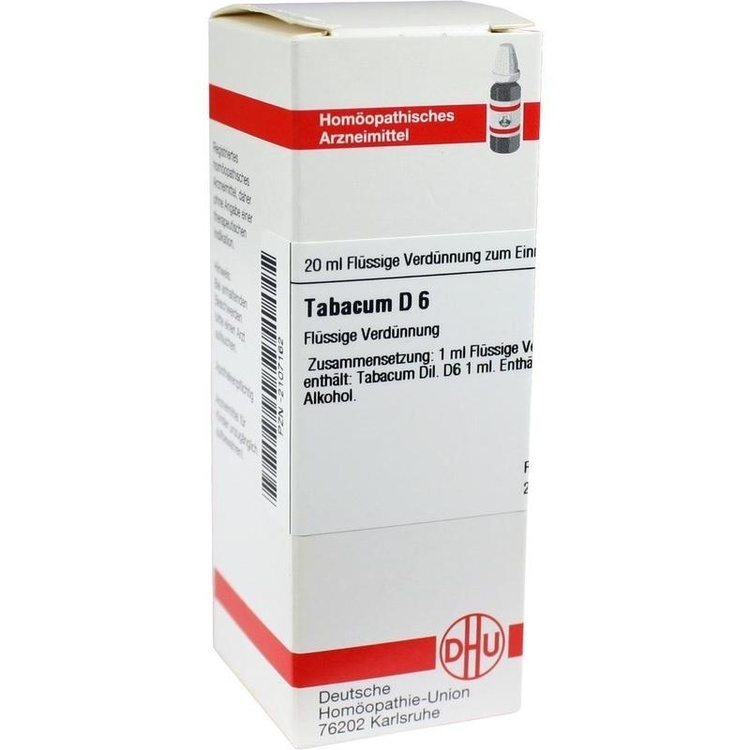 TABACUM D 6 Dilution 20 ml