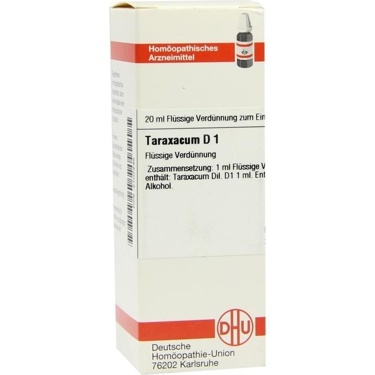 TARAXACUM D 1 Dilution 20 ml