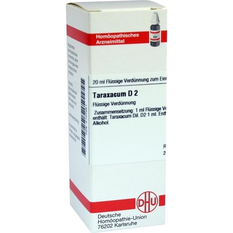 TARAXACUM D 2 Dilution 20 ml