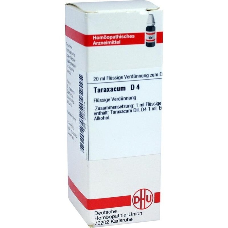 TARAXACUM D 4 Dilution 20 ml