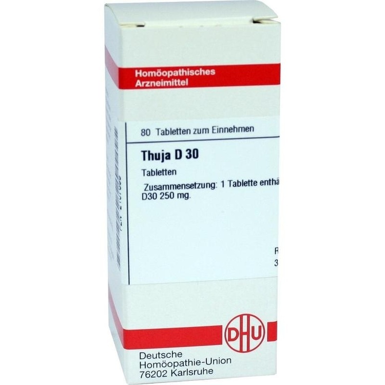 THUJA D 30 Tabletten 80 St