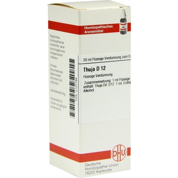 THUJA D 12 Dilution 20 ml