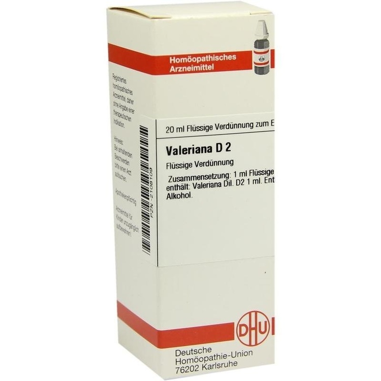 VALERIANA D 2 Dilution 20 ml