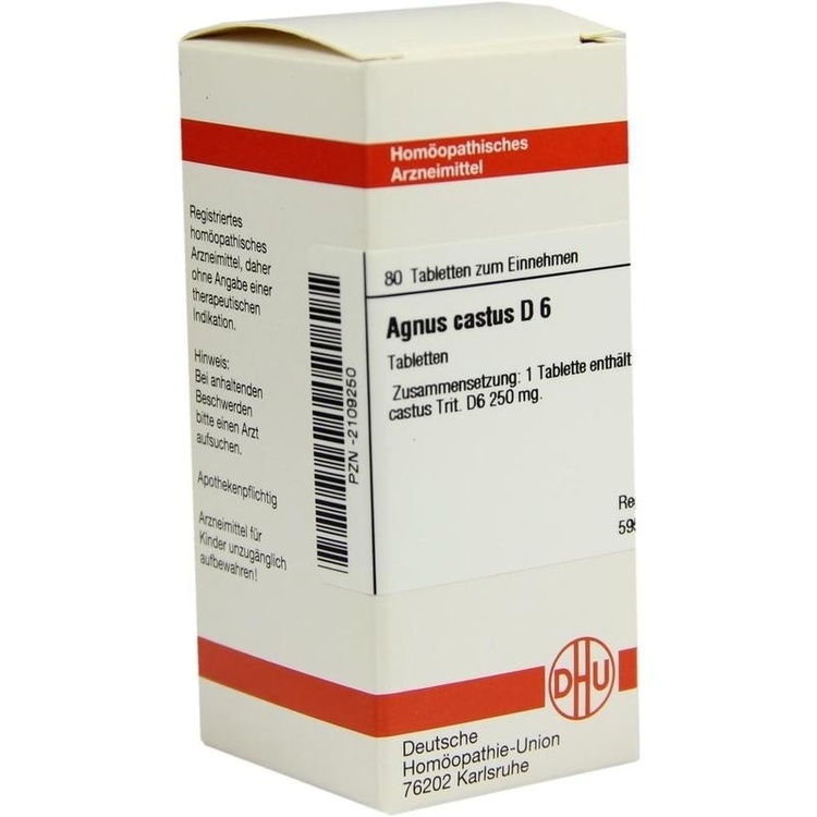 AGNUS CASTUS D 6 Tabletten 80 St