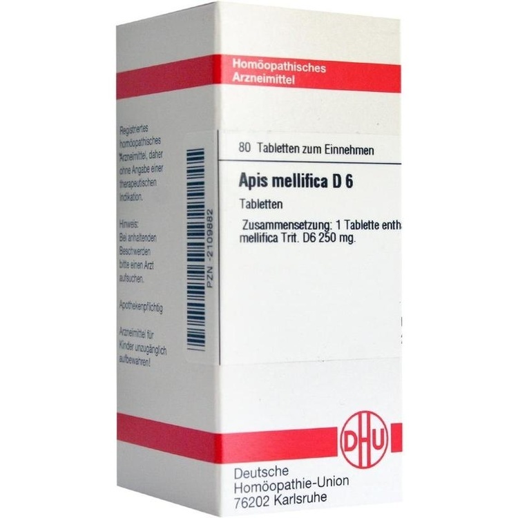 APIS MELLIFICA D 6 Tabletten 80 St