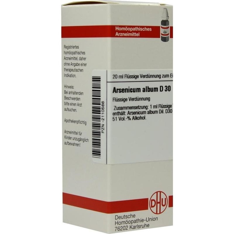 ARSENICUM ALBUM D 30 Dilution 20 ml