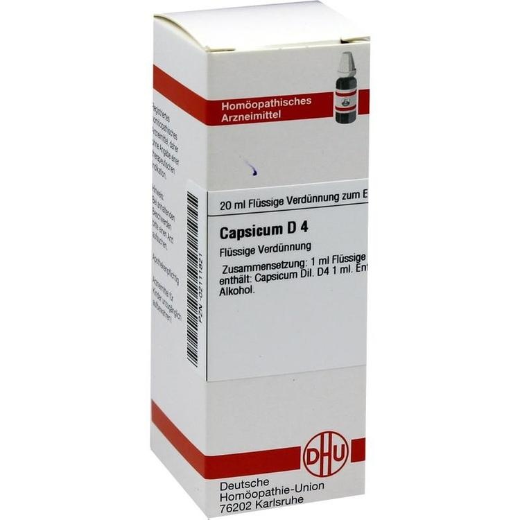 CAPSICUM D 4 Dilution 20 ml