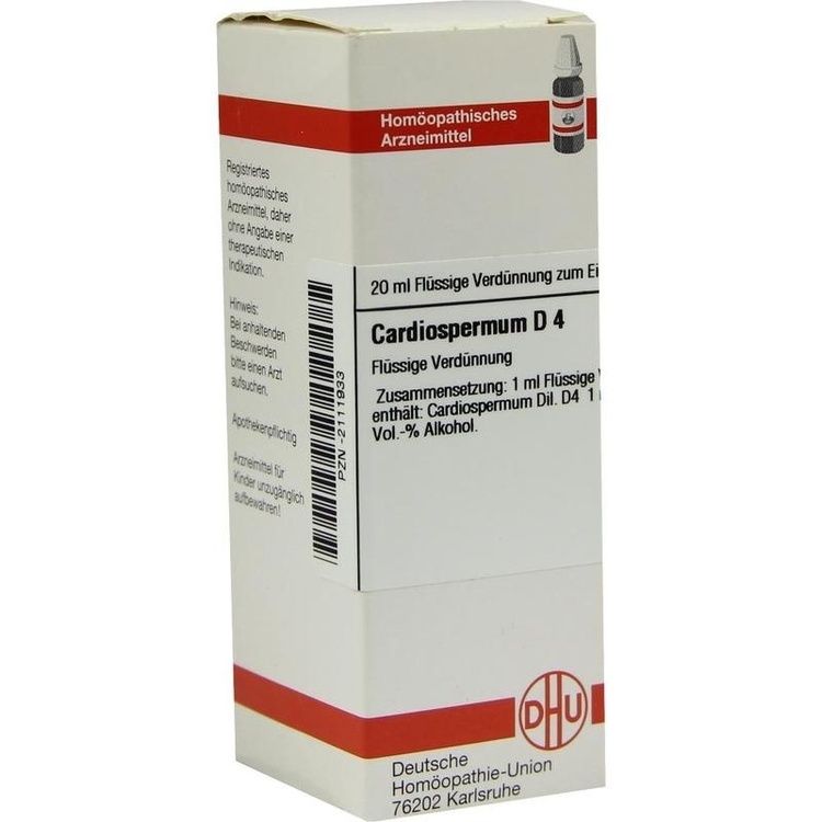 CARDIOSPERMUM D 4 Dilution 20 ml