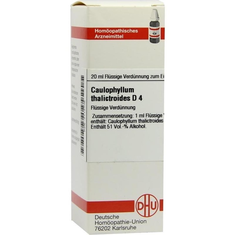 CAULOPHYLLUM THALICTROIDES D 4 Dilution 20 ml