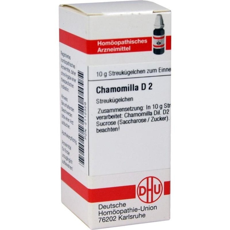 CHAMOMILLA D 2 Globuli 10 g