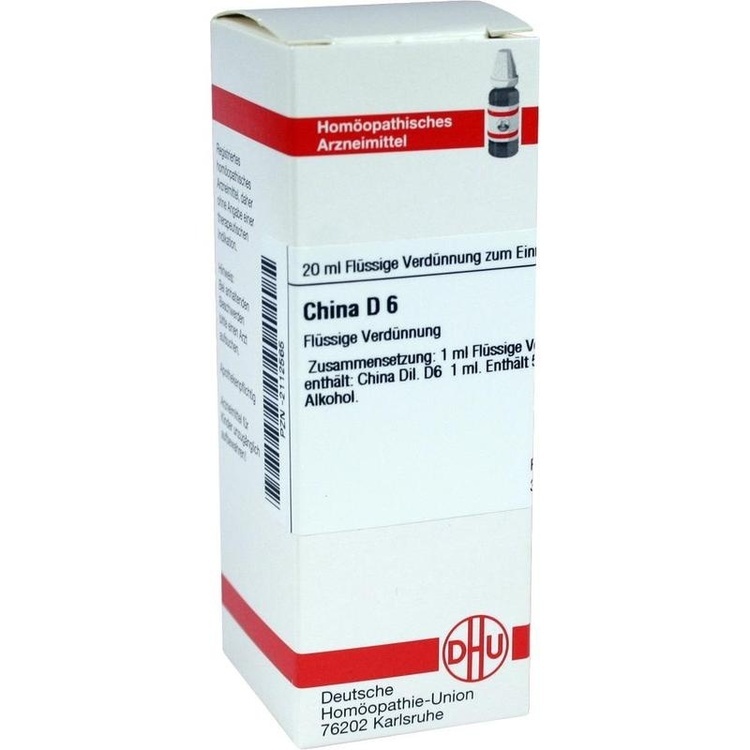 CHINA D 6 Dilution 20 ml