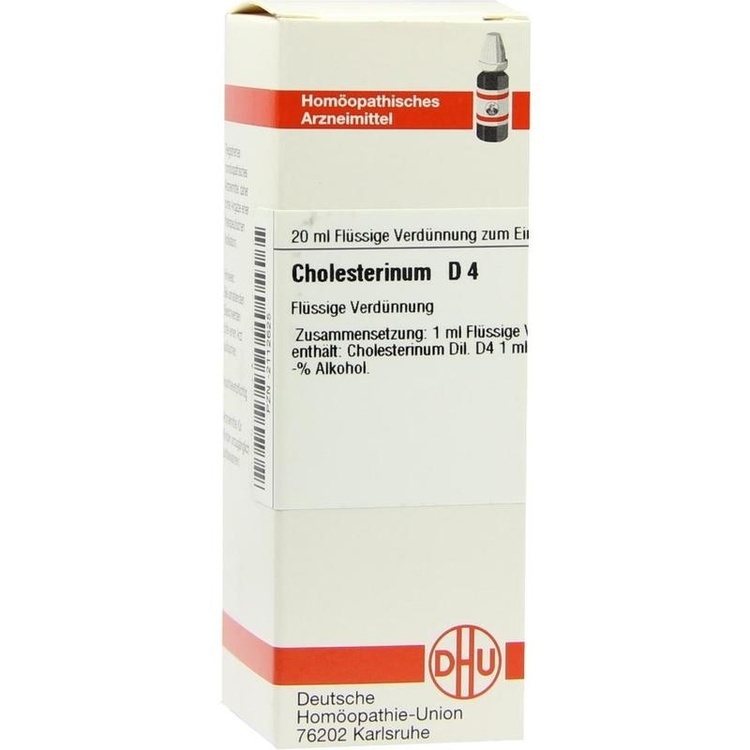 CHOLESTERINUM D 4 Dilution 20 ml