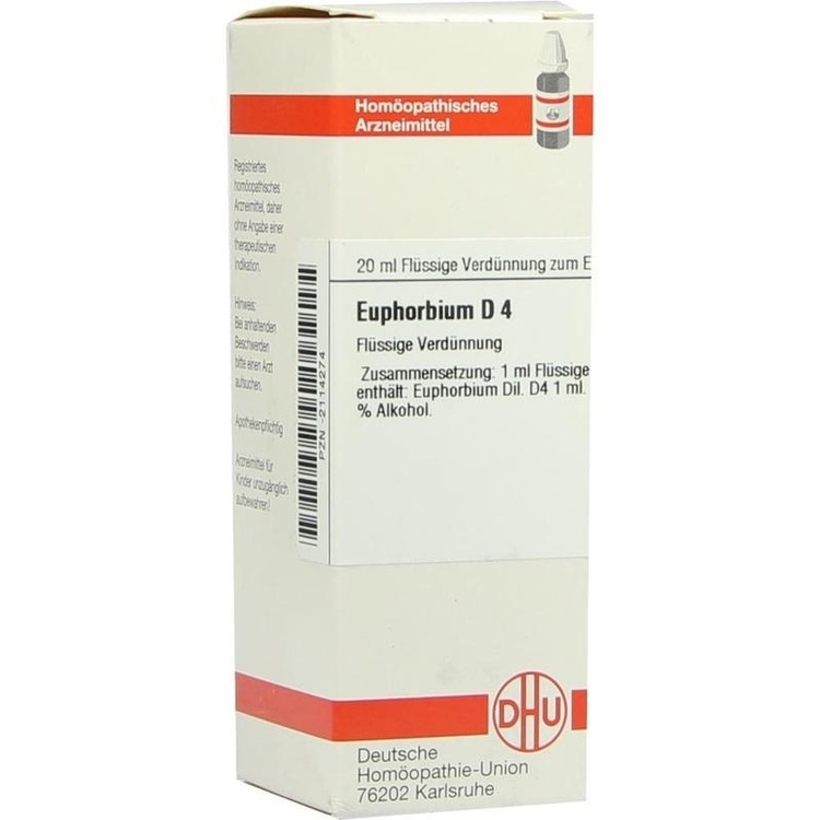 EUPHORBIUM D 4 Dilution 20 ml