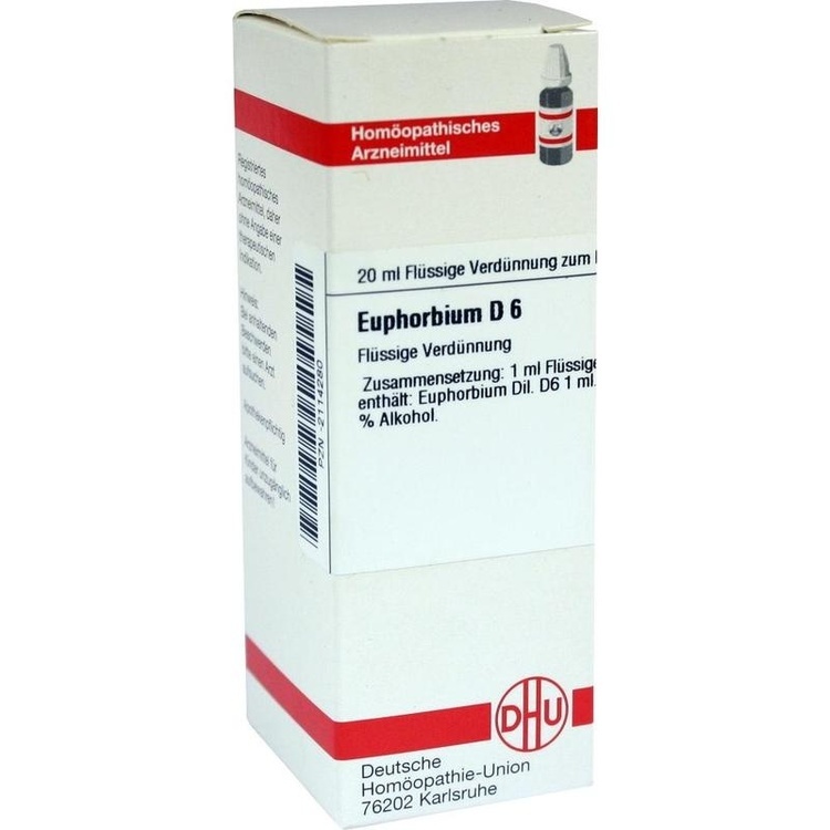 EUPHORBIUM D 6 Dilution 20 ml