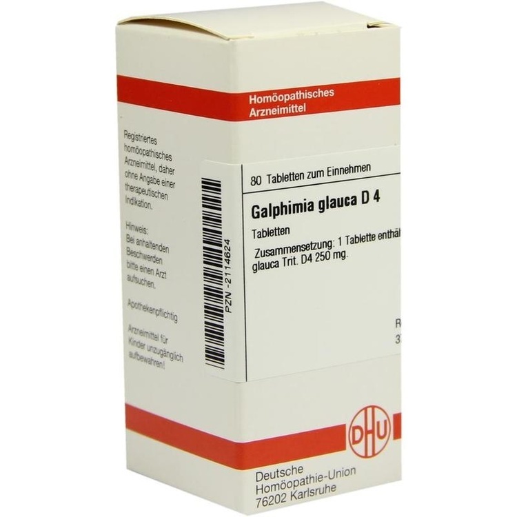 GALPHIMIA GLAUCA D 4 Tabletten 80 St