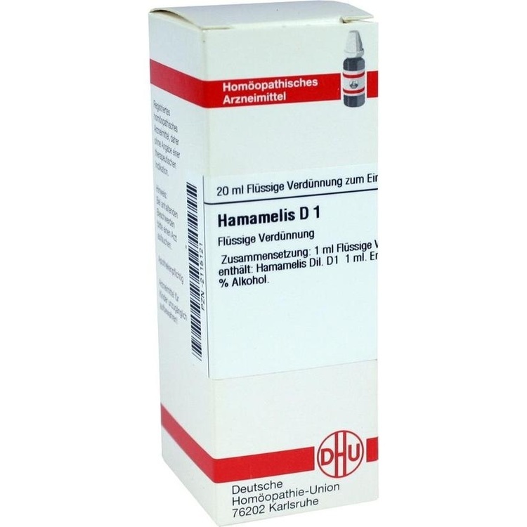 HAMAMELIS D 1 Dilution 20 ml