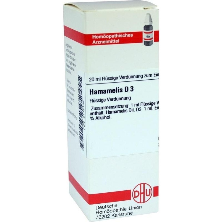 HAMAMELIS D 3 Dilution 20 ml