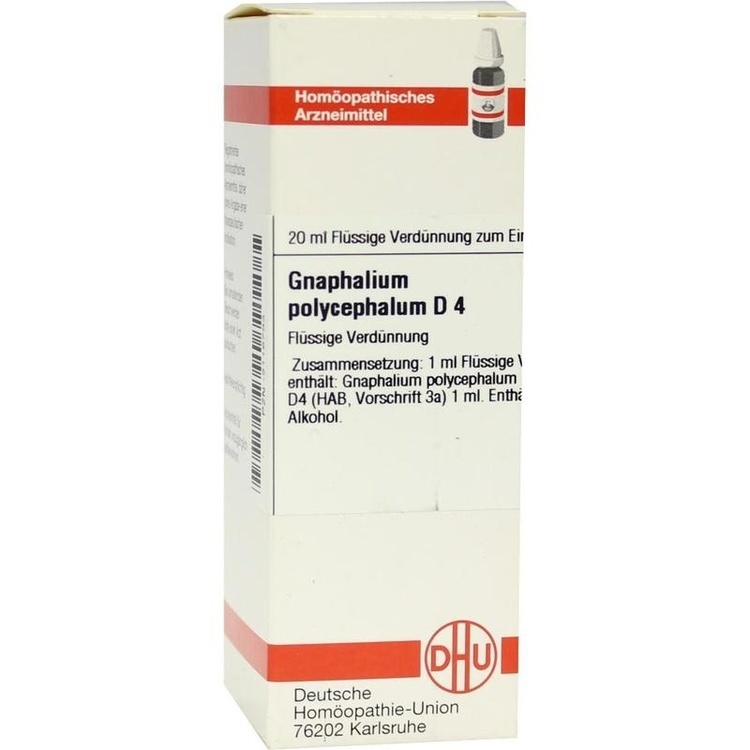 GNAPHALIUM POLYCEPHALUM D 4 Dilution 20 ml