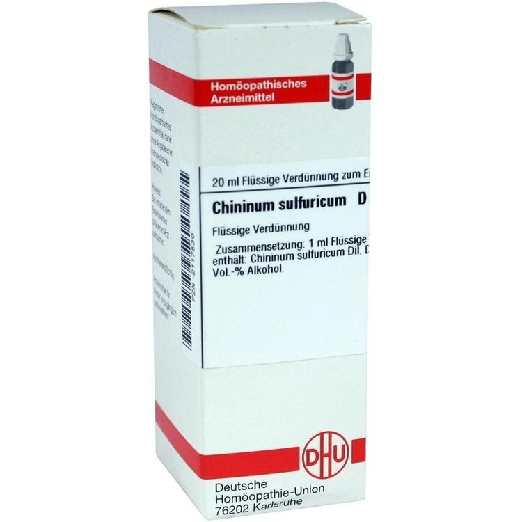 CHININUM SULFURICUM D 4 Dilution 20 ml