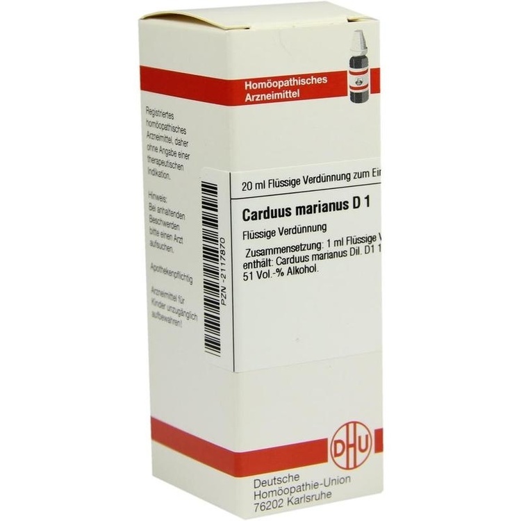 CARDUUS MARIANUS D 1 Dilution 20 ml