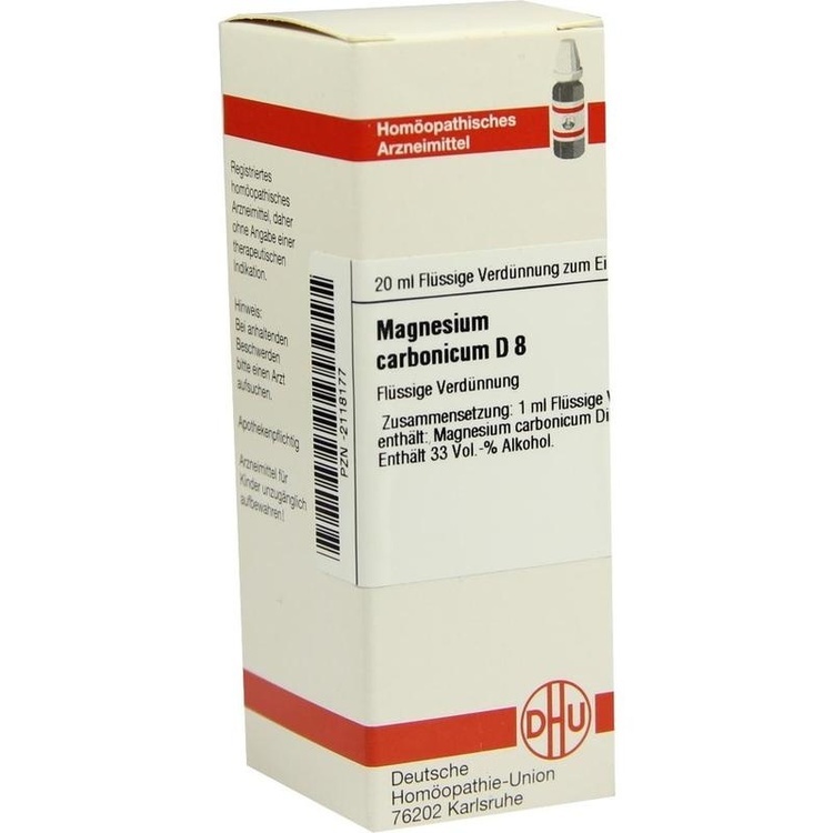 MAGNESIUM CARBONICUM D 8 Dilution 20 ml