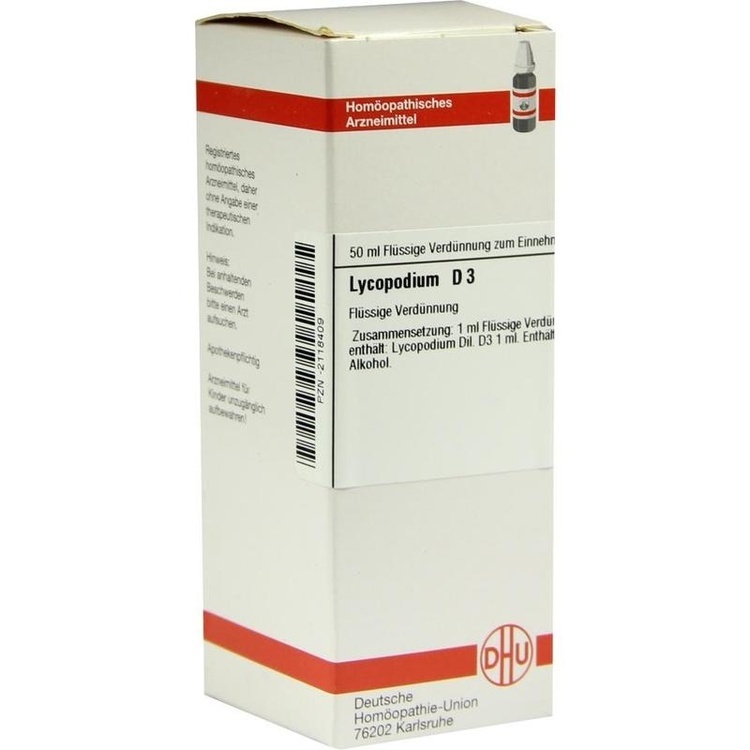 LYCOPODIUM D 3 Dilution 50 ml