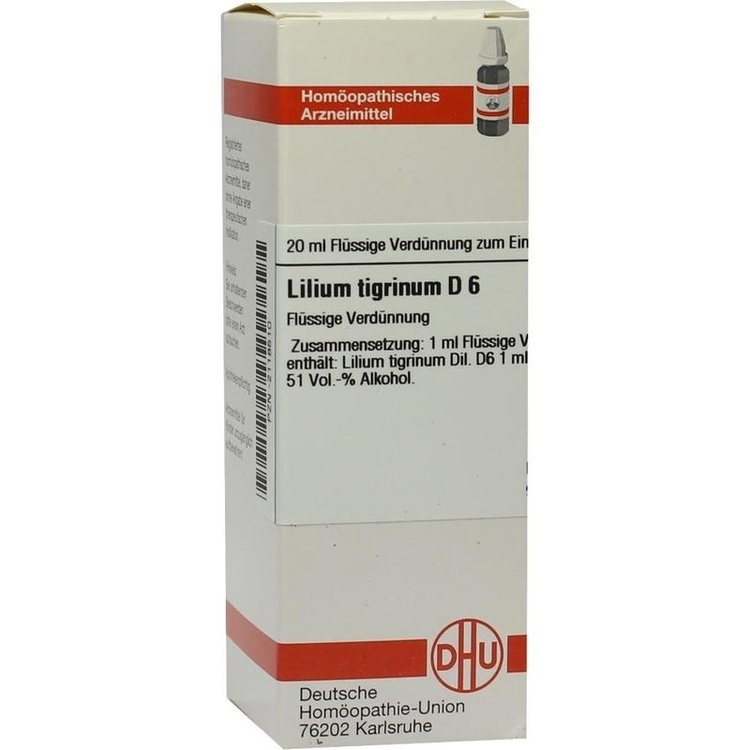 LILIUM TIGRINUM D 6 Dilution 20 ml