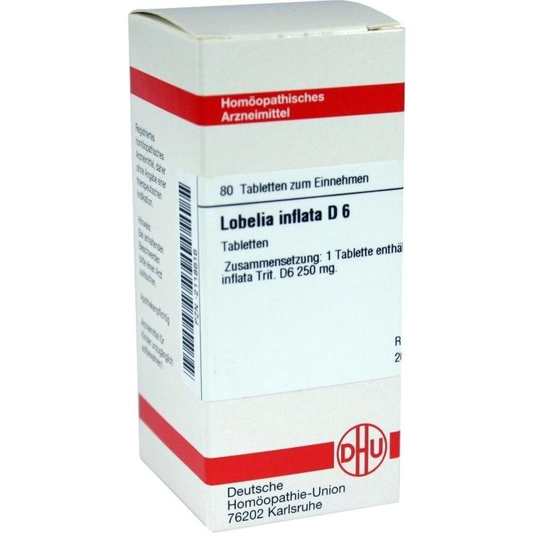 LOBELIA INFLATA D 6 Tabletten 80 St