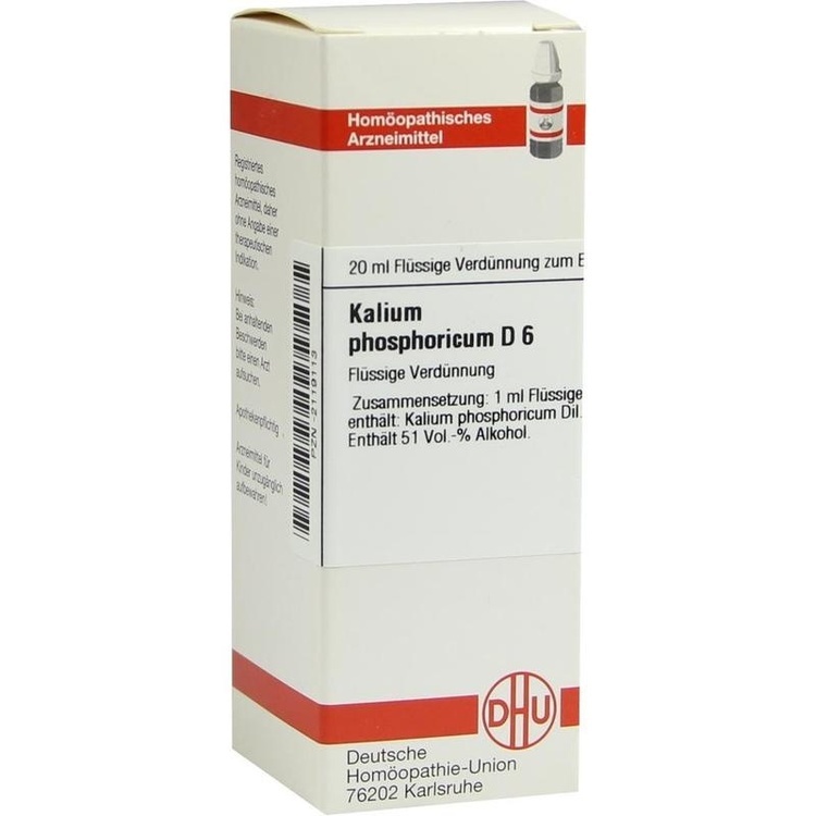 KALIUM PHOSPHORICUM D 6 Dilution 20 ml