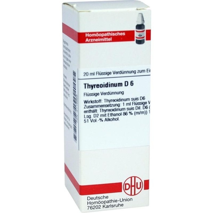 THYREOIDINUM D 6 Dilution 20 ml