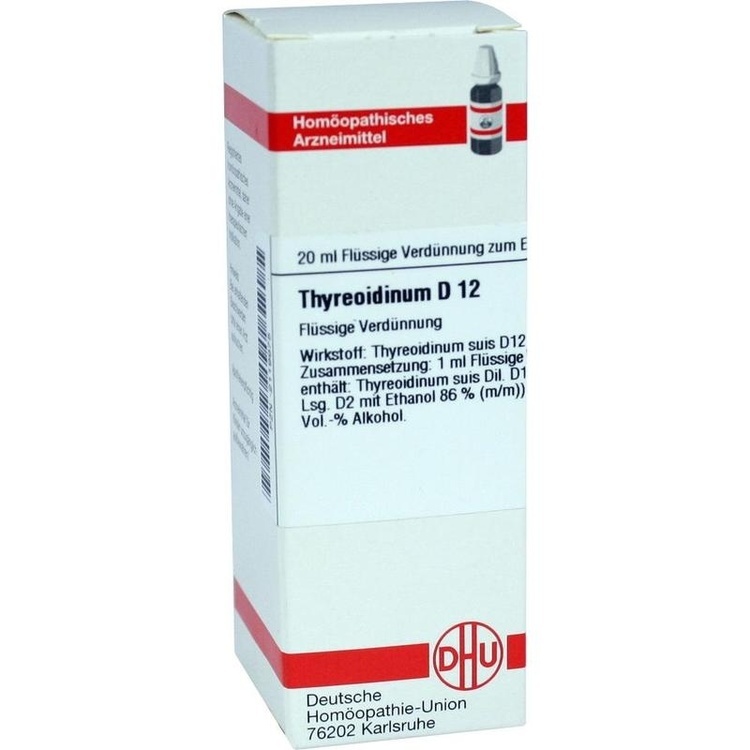 THYREOIDINUM D 12 Dilution 20 ml