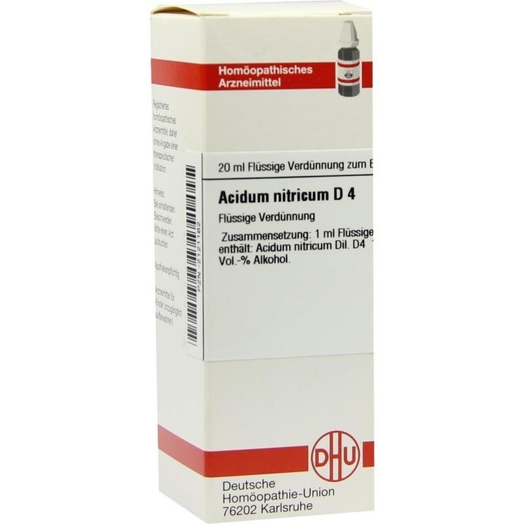 ACIDUM NITRICUM D 4 Dilution 20 ml